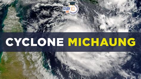 cyclone michaung path